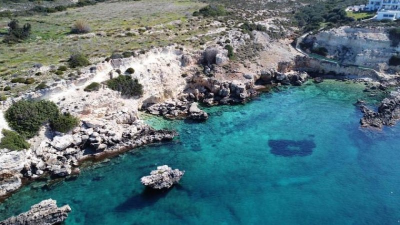 Chorafakia MIT BESICHTIGUNGSVIDEO! Kreta, Chorafakia Chania: Grosses Grundstück direkt am Meer mit unvergleichlichem Meerblick zu kaufen